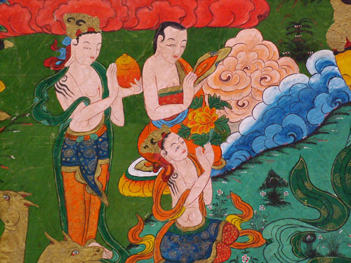 Unique Tibet Painting